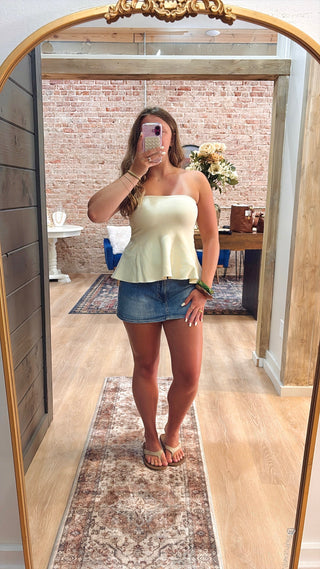 Paloma Peplum Top