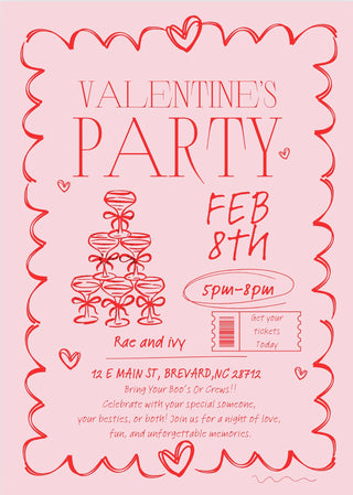 Valentine’s Party Tickets