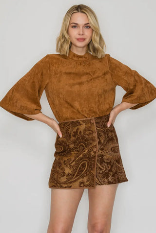 Love Story Paisley Skort