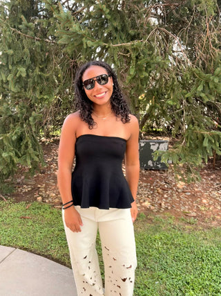 Paloma Peplum Top