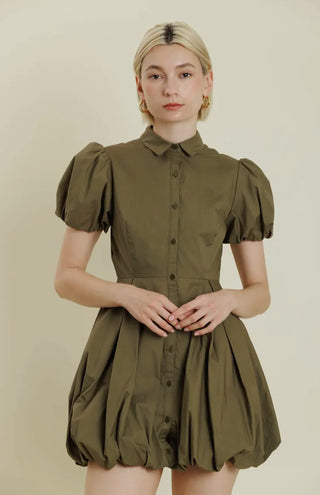 Olive Martini Dress