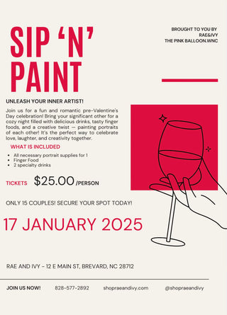 Sip ‘N Paint Tickets