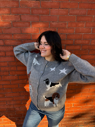 Dog Walking Cardigan