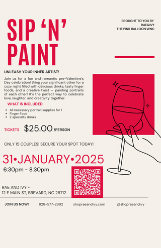 Sip ‘N Paint Tickets