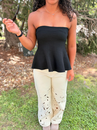 Paloma Peplum Top