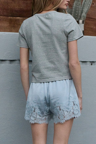 Poppy Satin Shorts