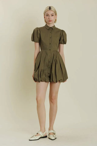 Olive Martini Dress