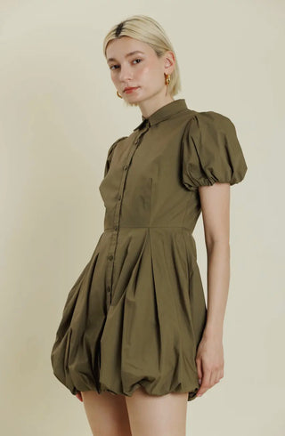 Olive Martini Dress