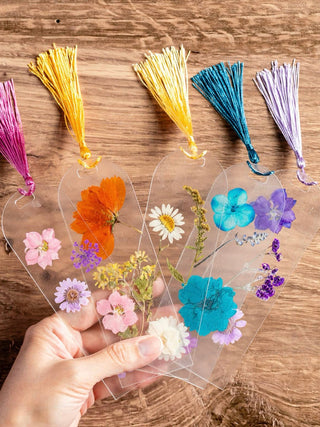 Pressed Flower Bookmark Craft Night Tickets