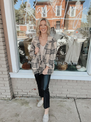 Pretty In Plaid Shacket