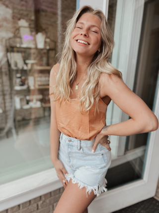 Tasteful Tangerine Top