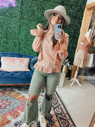 Blush & Bashful Top