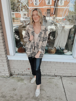 Pretty In Plaid Shacket