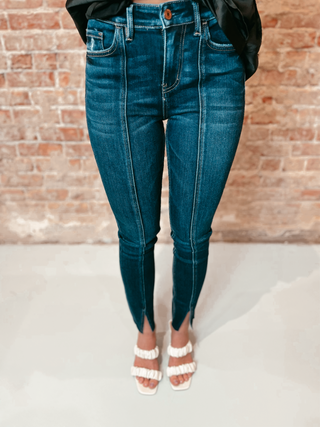 Hazey Indigo Hem Jeans